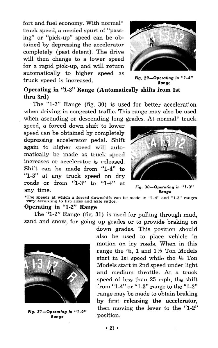 1957 Chevrolet Trucks Operators Manual Page 17